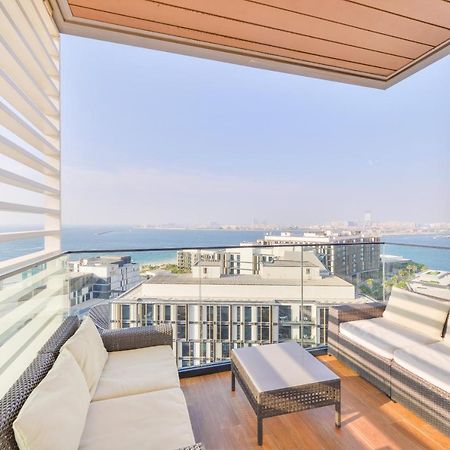 Posh 2 Bedroom Oceanfront Apt In The Heart Of Bluewaters Island Dubái Exterior foto