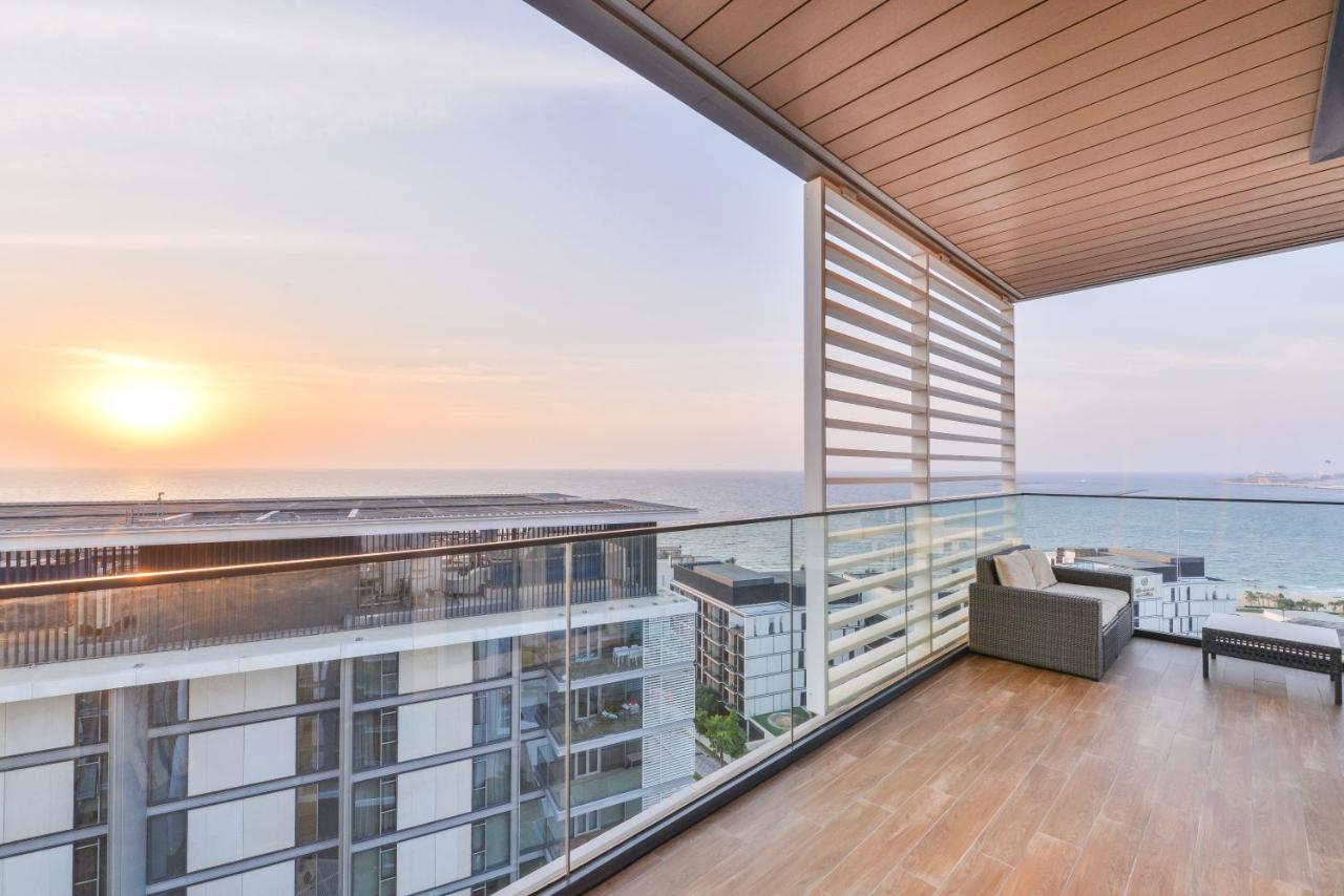 Posh 2 Bedroom Oceanfront Apt In The Heart Of Bluewaters Island Dubái Exterior foto