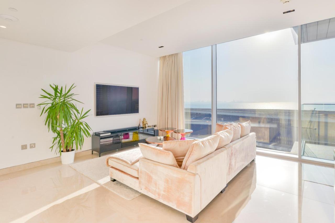 Posh 2 Bedroom Oceanfront Apt In The Heart Of Bluewaters Island Dubái Exterior foto
